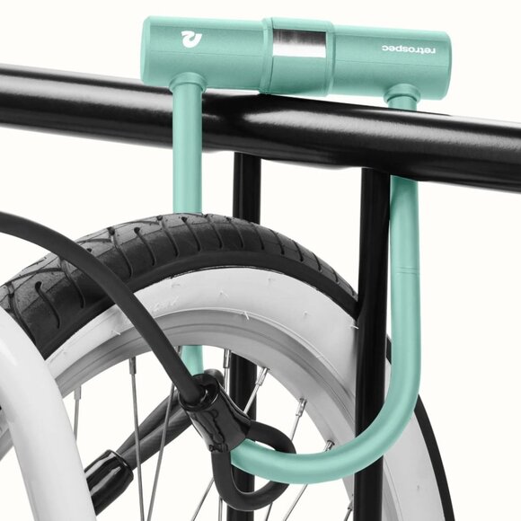 Retrospec Lookout U-Lock Bike Lock With Cable - 14mm - Picture 2 of 6